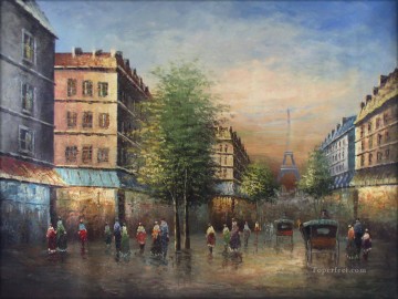  callejeras Pintura - escenas callejeras en París 87